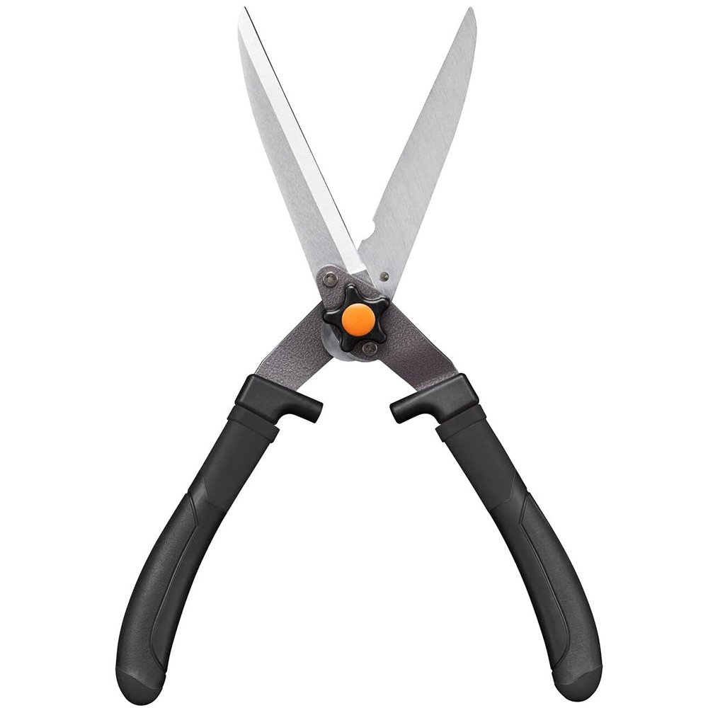 Fiskars Heckenschere Hs10 Mattschwarz Mit Rutschhemmenden Softgrip-Griffen