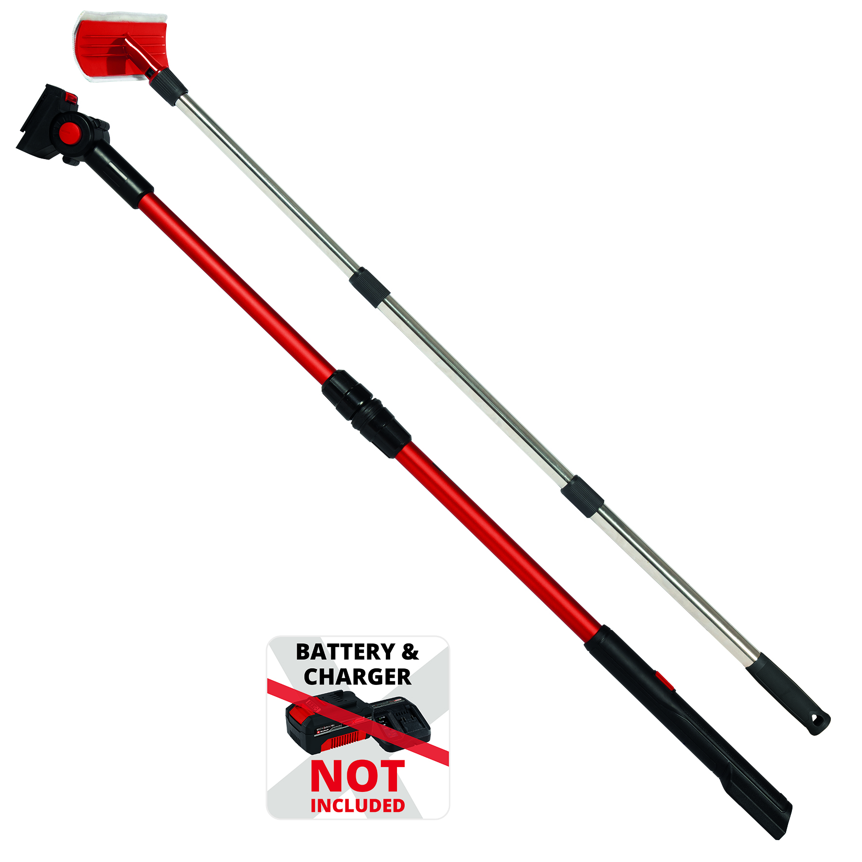 Einhell BRILLIANTO Teleskopstangen-Set für BRILLIANTO, rot/silber/schwarz - Image 7