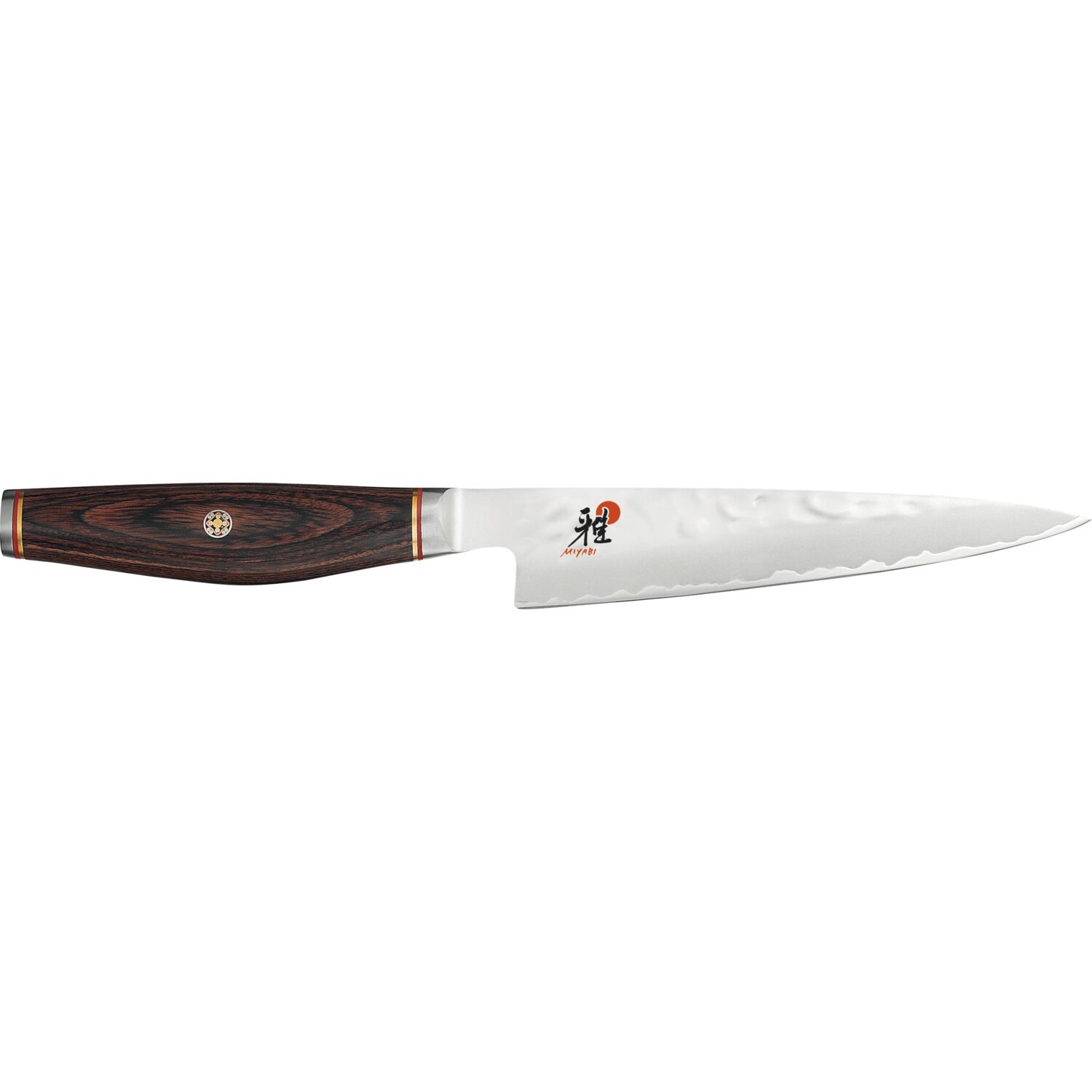Miyabi Petty Knife Messer, Stahl, 130 Mm, Silber / Braun, 30,5 X 7,7 X 2,6 Cm Miyabi 6000 Mct