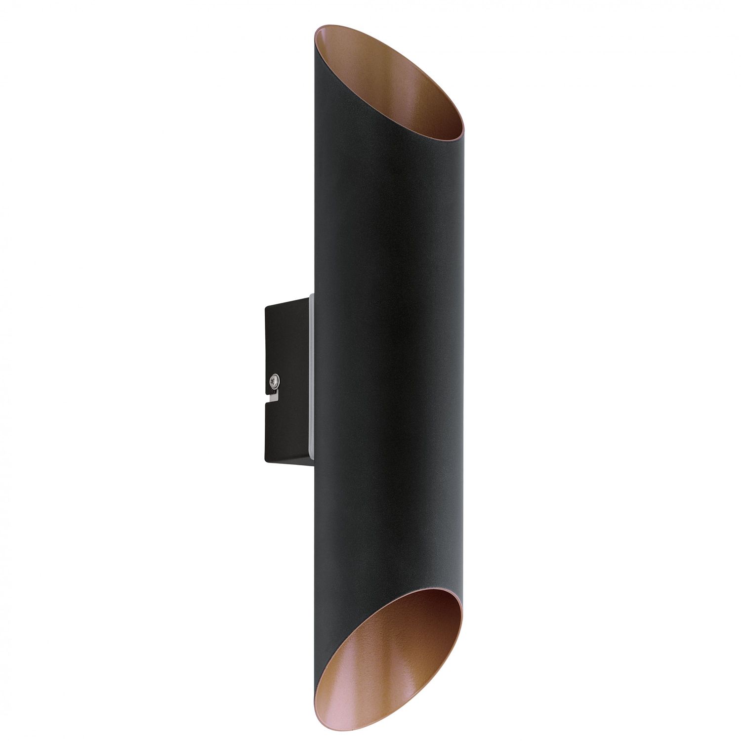 Agolada 2-Light Black LED Outdoor Wall Light