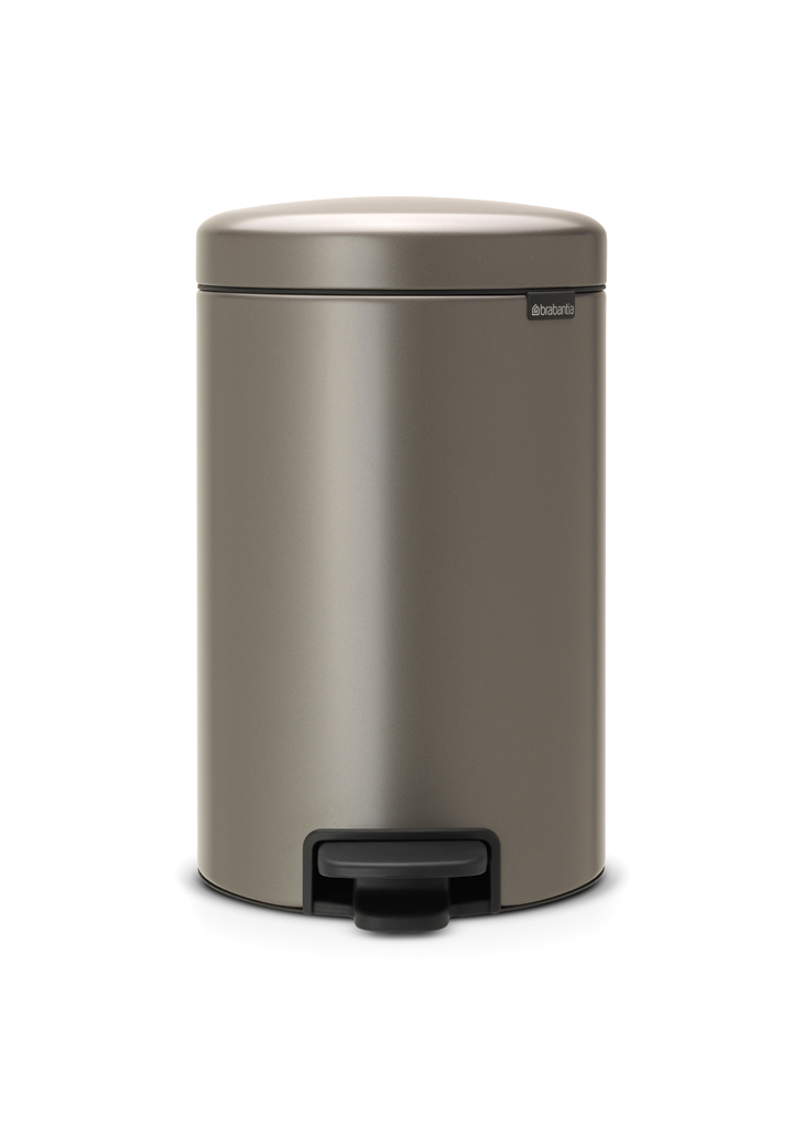 Abfalleimer Mit Fußpedal 12 L Platinium – New Icon – Brabantia