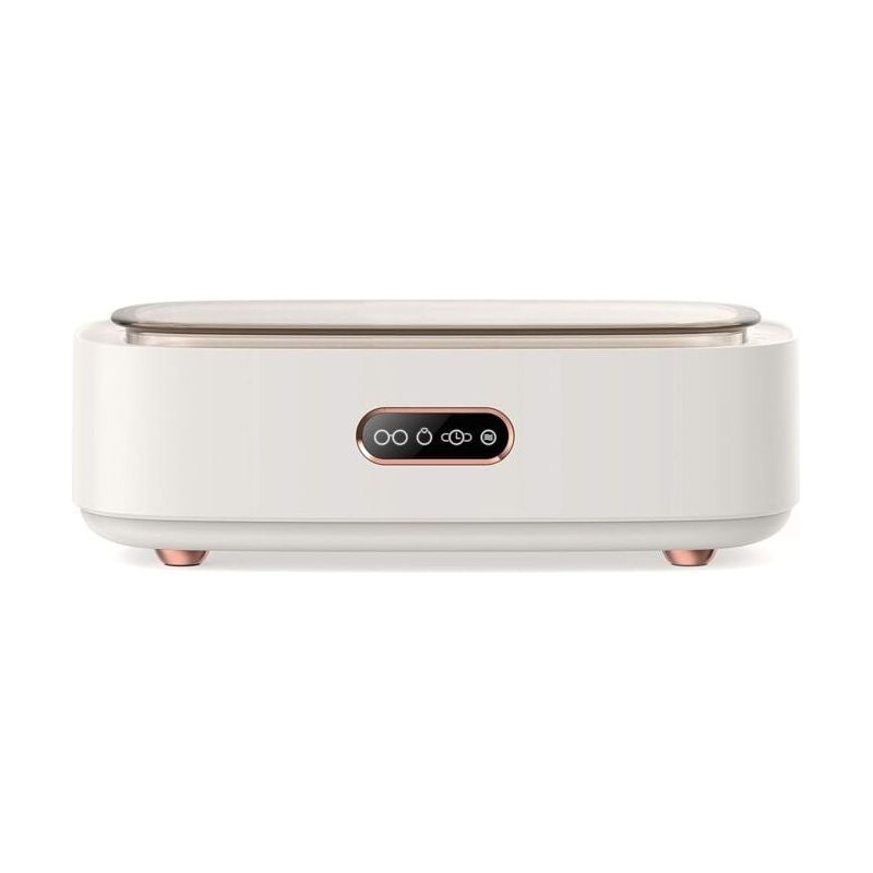 Nettoyeur à ultrasons pour lunettes et bijoux, 300 ml, acier inoxydable, 15 W