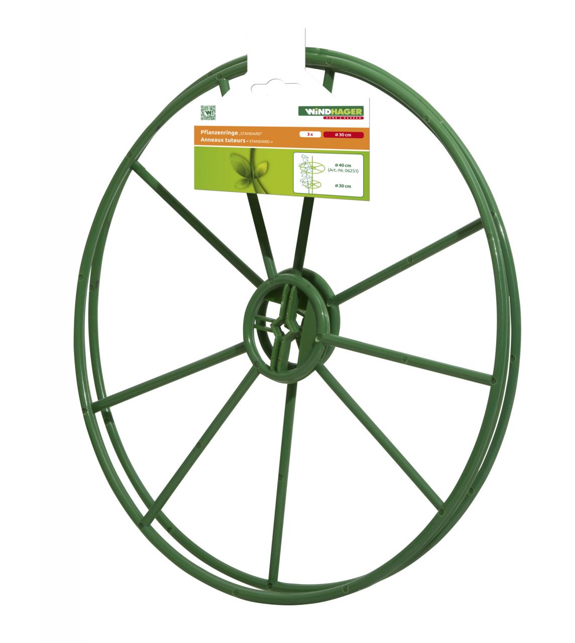 Windhager Pflanzenring Standard 40cm 3 Stück - Image 2