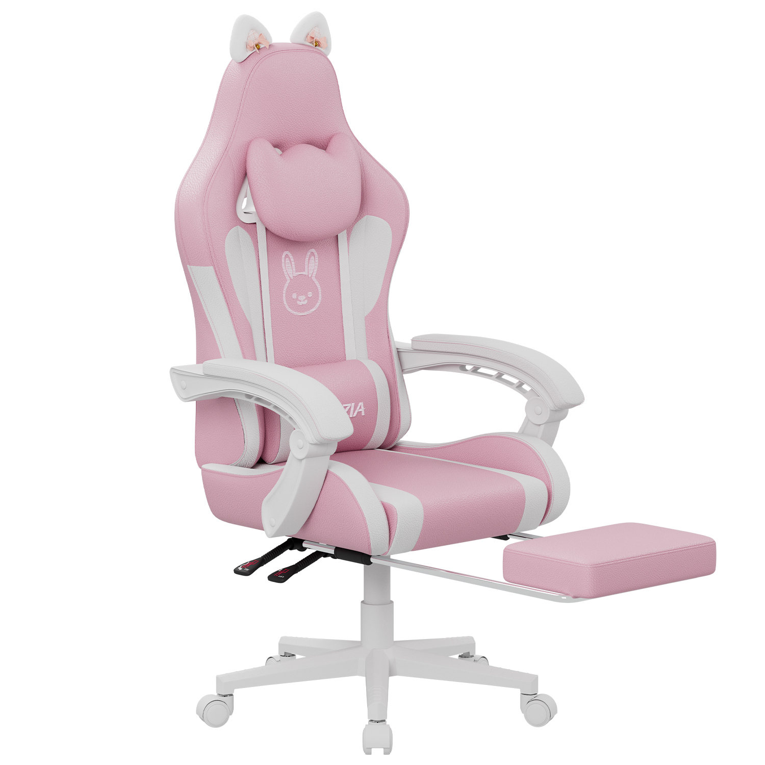 Chaise Gaming Ergonomique Avec Repose-pied - Fauteuil Gamer Ergonomique