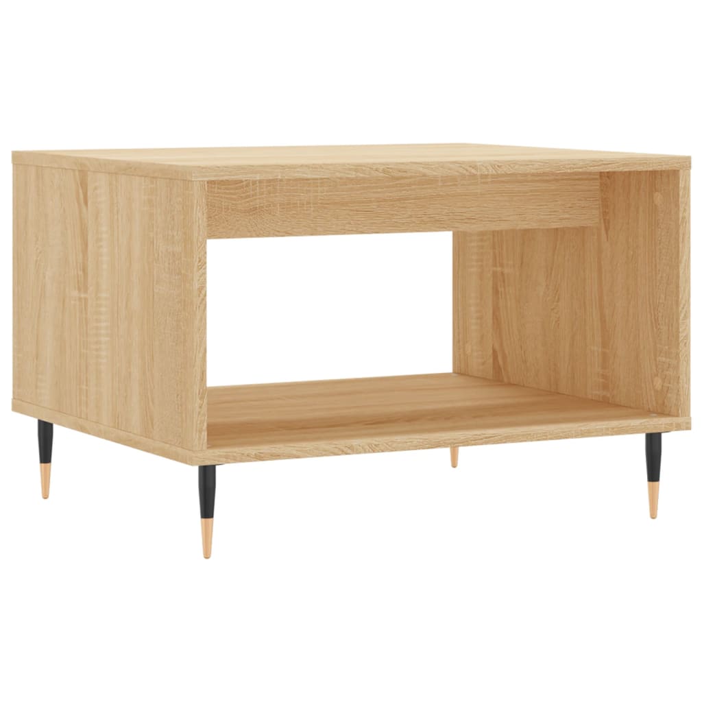 Table Basse Chêne Sonoma 60x50x40 Bois D'Ingénierie