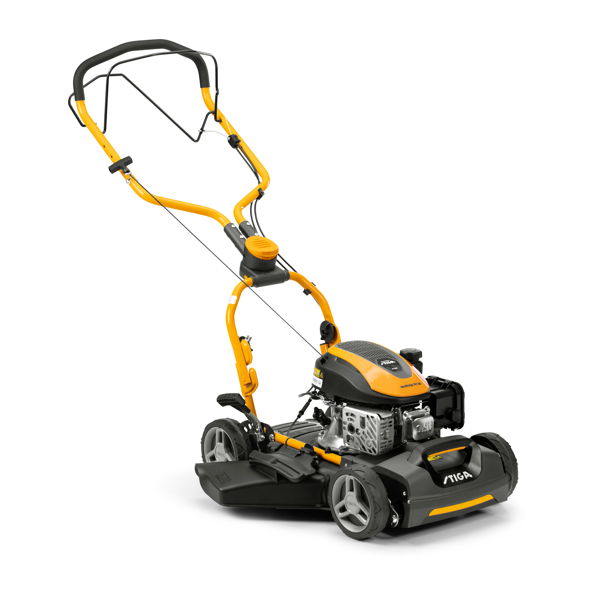 Stiga Multiclip 747 Sd Benzin-Mäher 139 Cm³, Zentrale Schnitthöhe - Bild 4