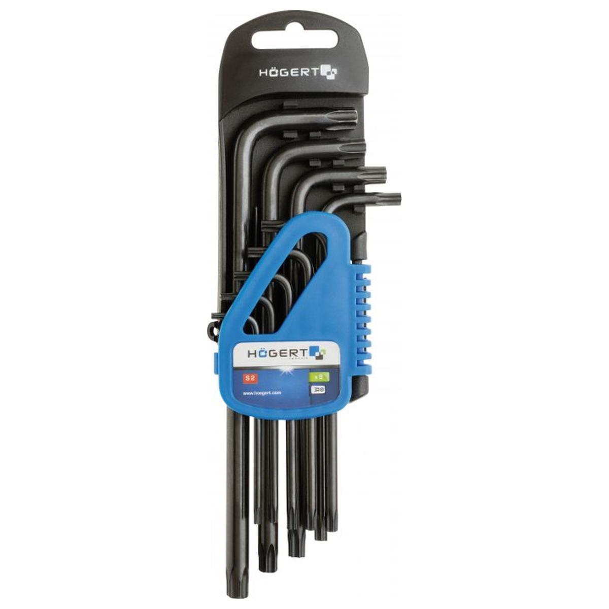 Högert Technik Schwarz Högert Torx-Schlüsselsatz Tx 9-Tlg - Bild 4