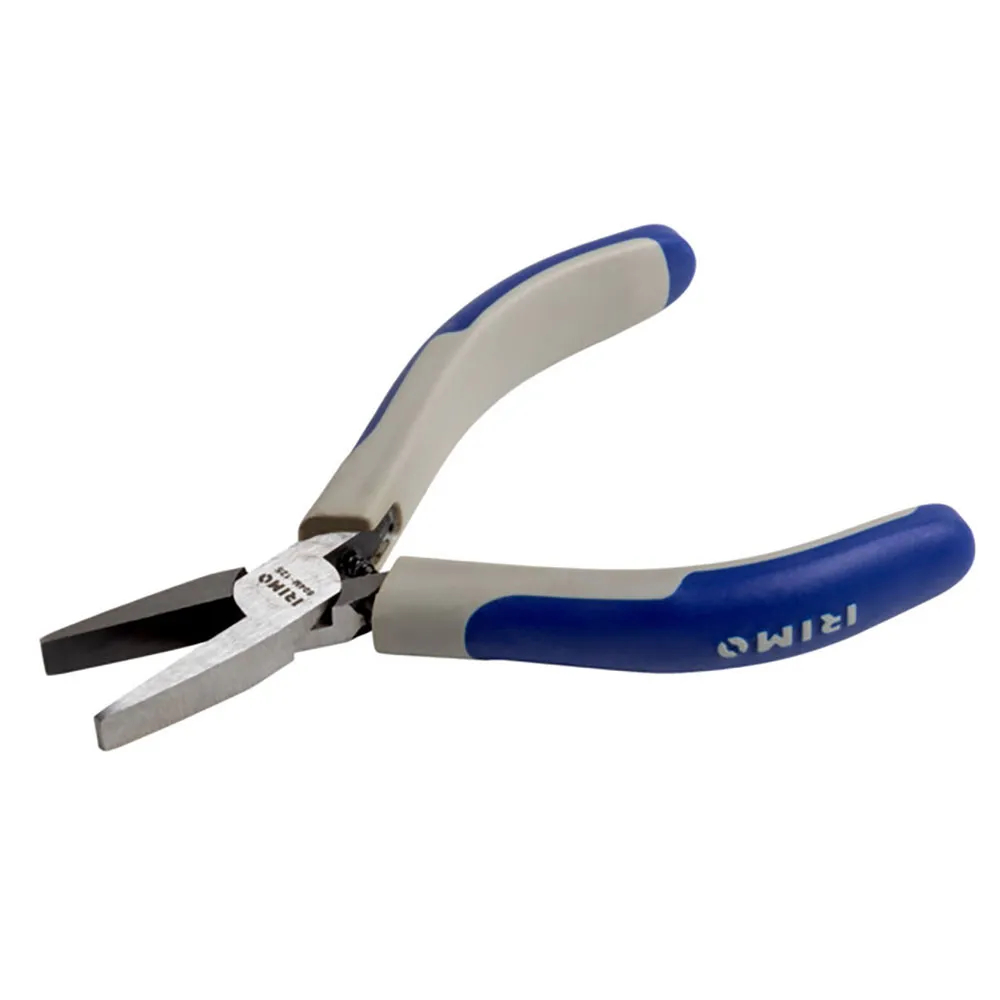 Flachzange Irimo Mini Flat Nose Pliers 125 Mm Federgriff Korrosionsbeständig