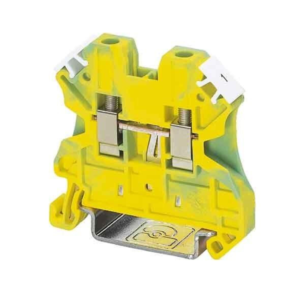 Phoenix Contact Schutzleiterklemme UT 4-PE, Elektronikkabel + Stecker, Grün, Gelb - Image 7