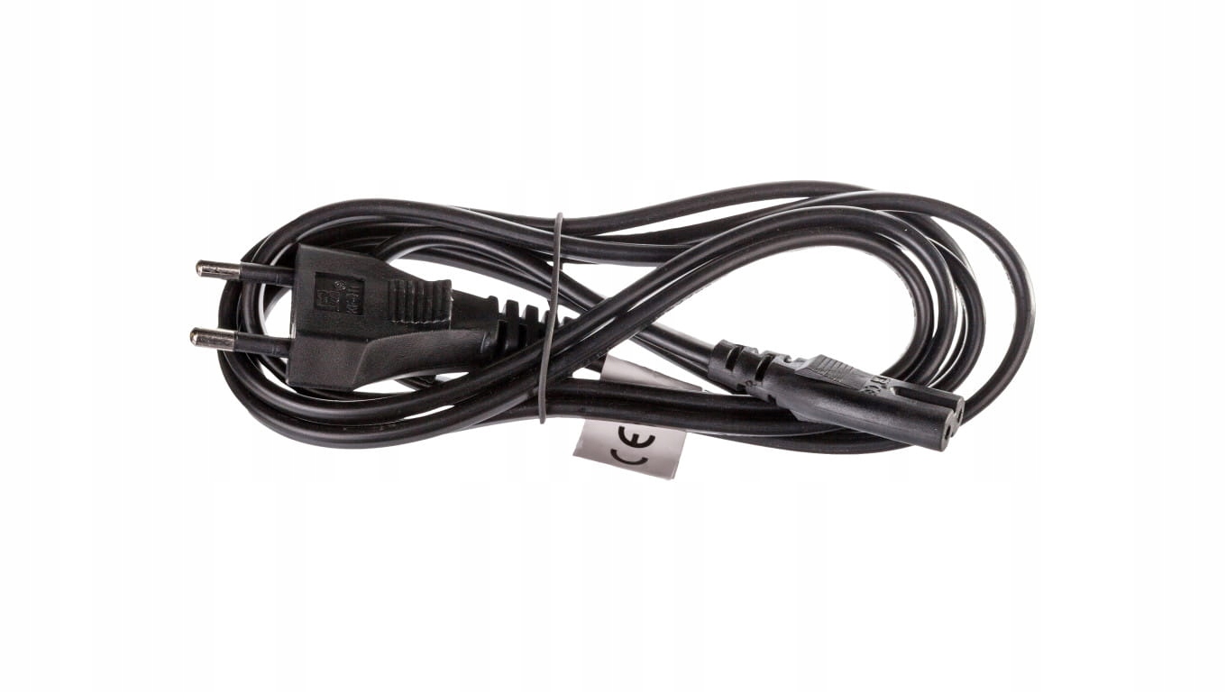 Emos Netzkabel für LCD TV, DVD/CD (1.75 m), Stromkabel, Schwarz - Bild 3