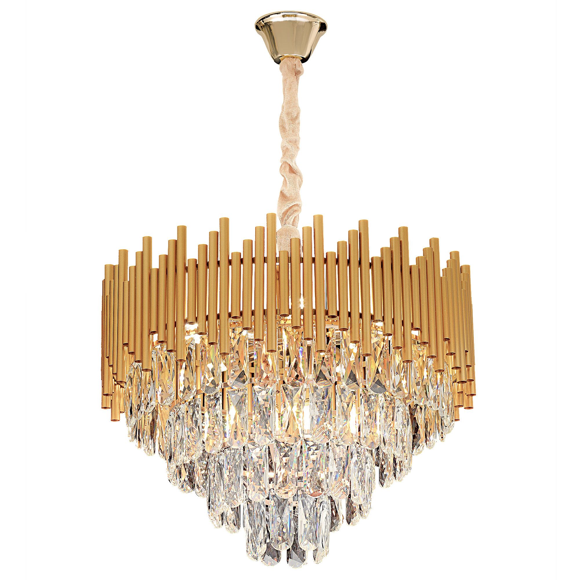 Toolight - Lampe Suspendue G062-cp 50cm Gold