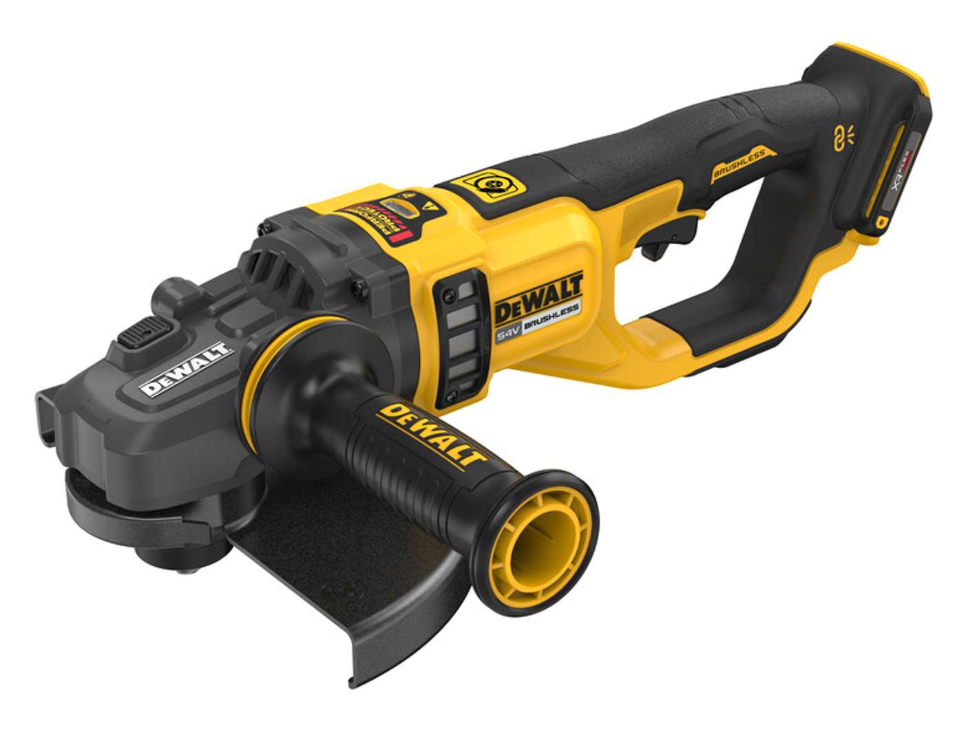 Dewalt Akku-Winkelschleifer Dcg460n, 230Mm, 54V Ohen Akku Und Ladegerät Im Karton