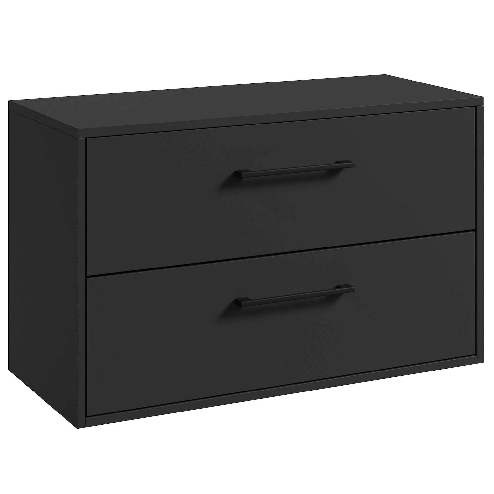 Badplaats Waschtischunterschrank Florence 80 X 46 Cm – Matt Schw