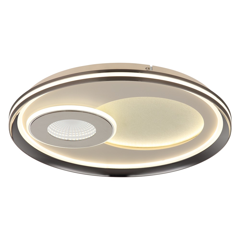 Led Deckenleuchte Deckenlampe 3d-effekt Cct Memoryfunktion Sandfarben D 50 Cm