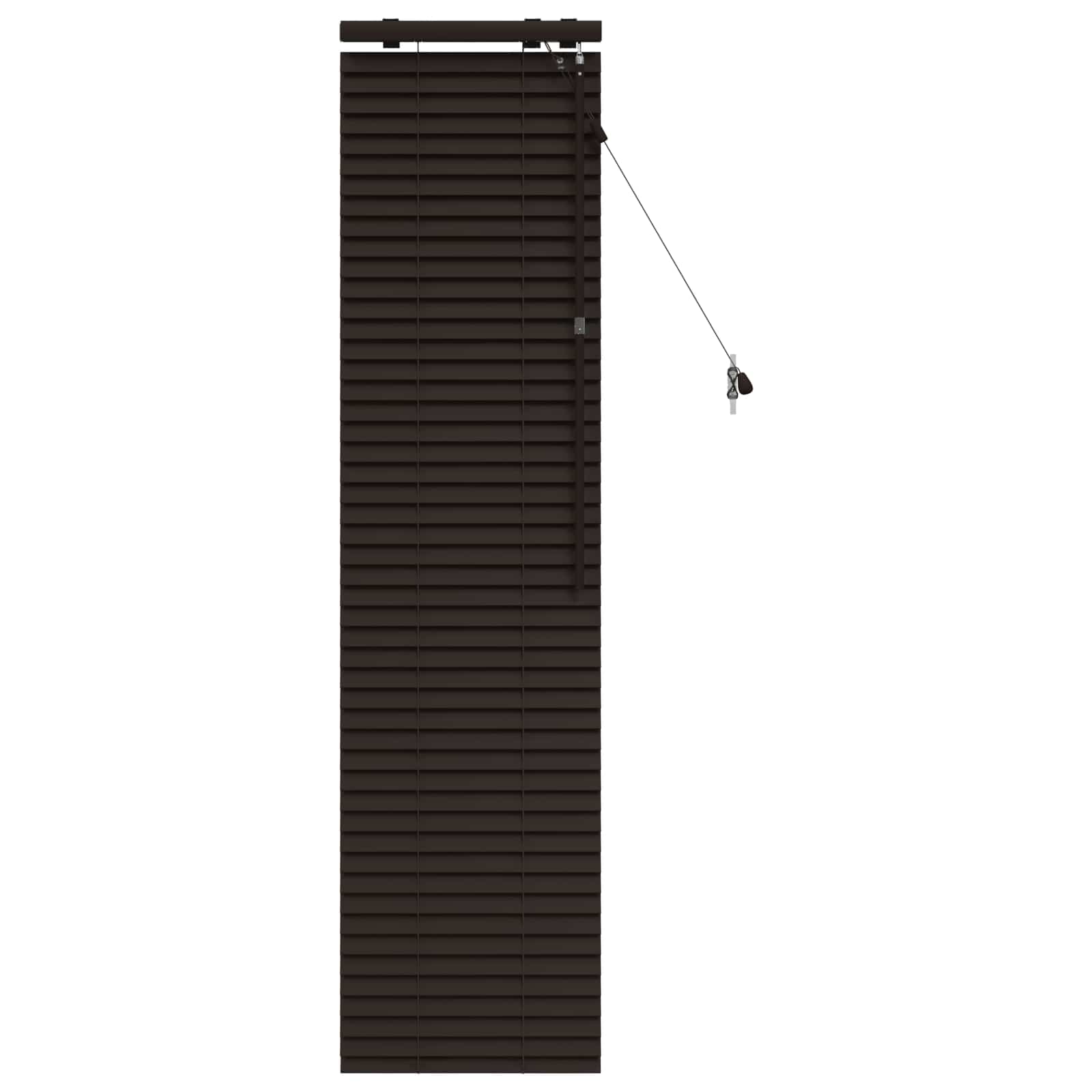 Vidaxl Dunkelbraun Venetian Blind Dark Brown 50 X 160 Cm 35 Mm