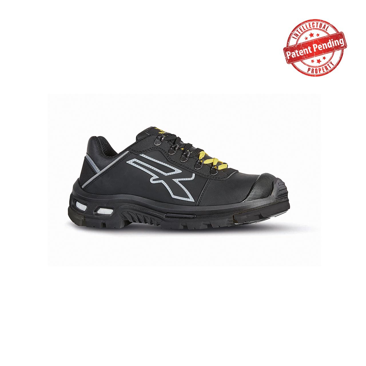 U-Power Schwarz Sicherheits-Sneaker Tim Esd S3 Ci Src - 46
