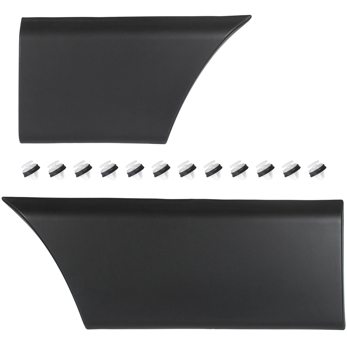 Oem Opel Movano B 2010- Version L2 Seitenleiste Vor Dem Hinterrad Ohne Loch Rechts + Seitenleiste Hinter Dem Hinterrad Ohne Loch Rechts, 2-Teiliger Satz 5901063450700