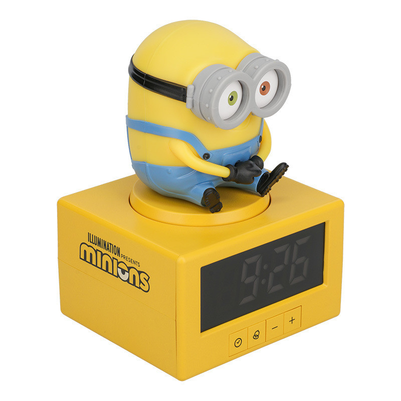 Paladone Minions Bob Alarm Clock - Officially Licensed Minions Product | Tap To Snooze Function • Built In Night Light • Battery Powered Bob Minions Alarm Clock - Bild 3