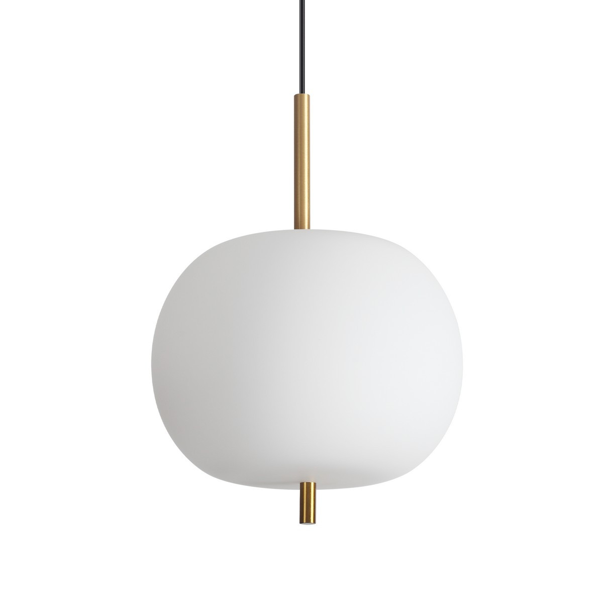 Ideal Lux Umile Plafonnier Suspendu À Led De 30 Cm, Blanc 3000 K