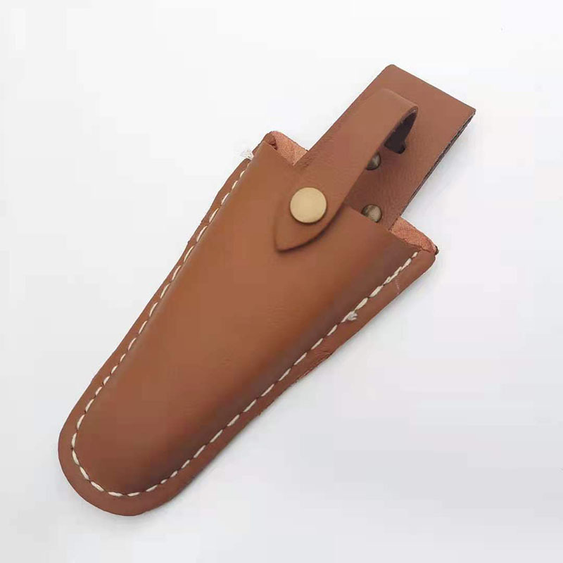 Étui porte-outils ceinture en cuir de vachette, 20 x 7 cm, lot de 2