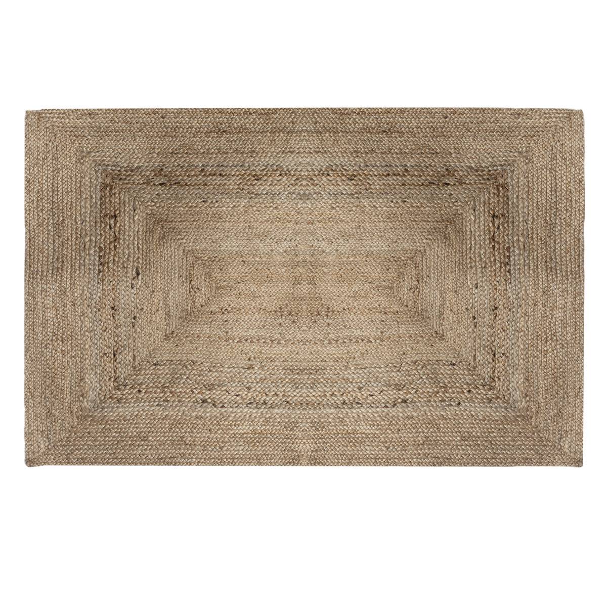 Atmosphera – Tapis Jute Naturel Rectangulaire 120x170 Cm – 100% Jute