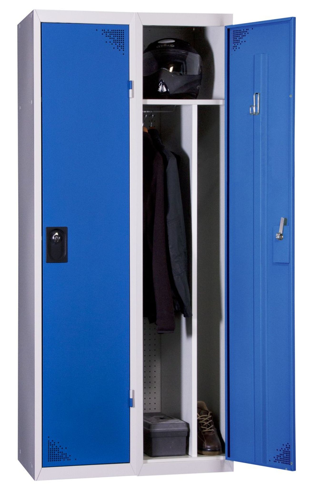 Provost - Vestiaire Industriel Provost 2 Colonnes À Monter - Bleu Ral