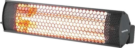 Yato Schwarz Infrarotstrahler 2000W, Heizkörper, - Bild 4