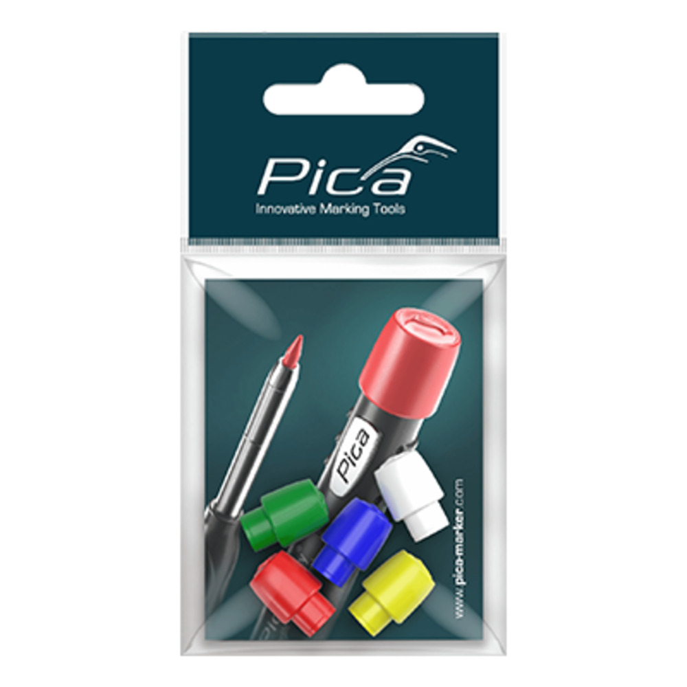 Pica DRY Drückerknöpfe 5er Pack versch. Farben | für Unterscheidung von Pica DRY - Bild 6