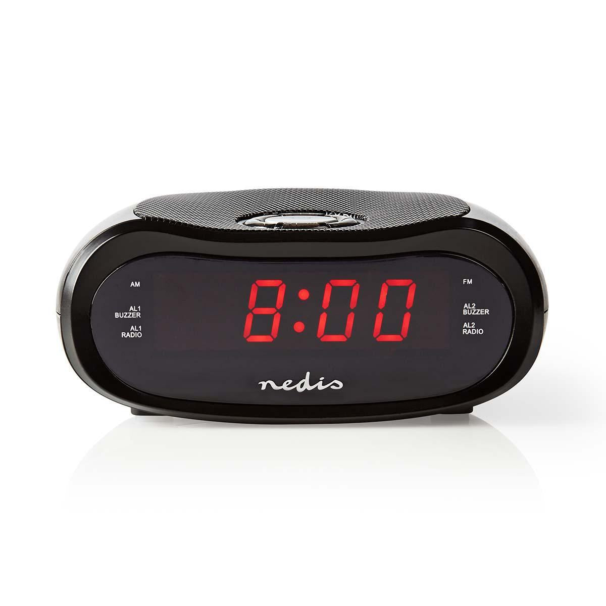 Nedis CLAR001BK - clock radio - AMFM - Bild 4