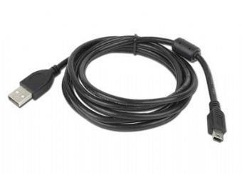 Gembird Schwarz Ccf-Usb2-Am5p-6 - Usb 2.0 Auf Mini-Usb Kabel, 1,8M,