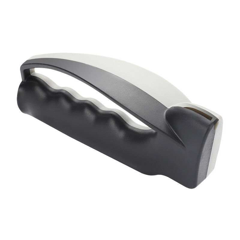 Affûteur de couteaux ergonomique antidérapant, acier inoxydable, 143 mm