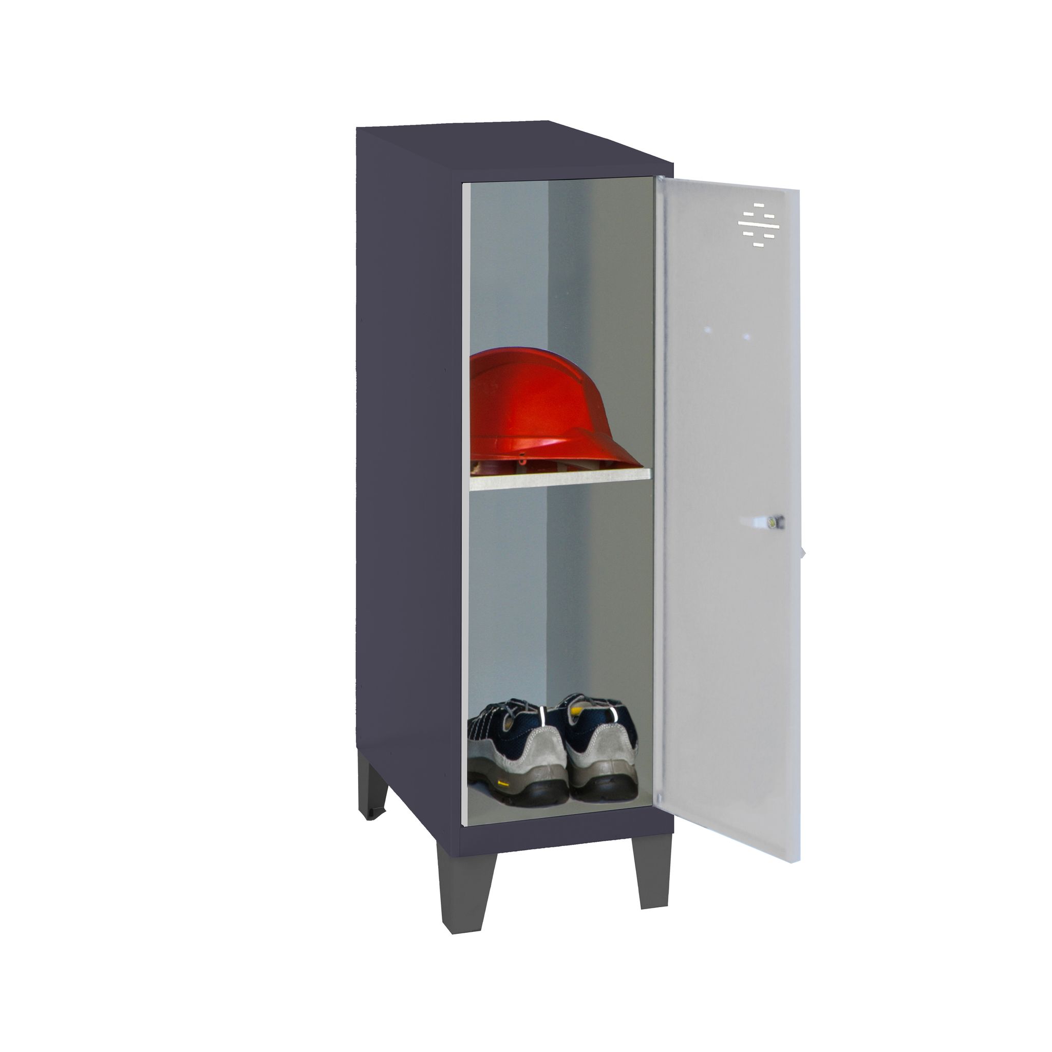 Simonrack Anthrazit Mini Garderobe Metall Und Grau 1015X400x500
