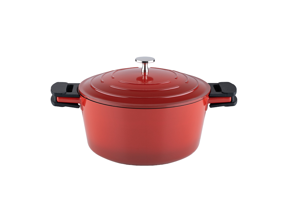 Kelomat Rot Schmortopf M. D. 24Cm, 4.7L, Pfanne + Kochtopf, - Image 2