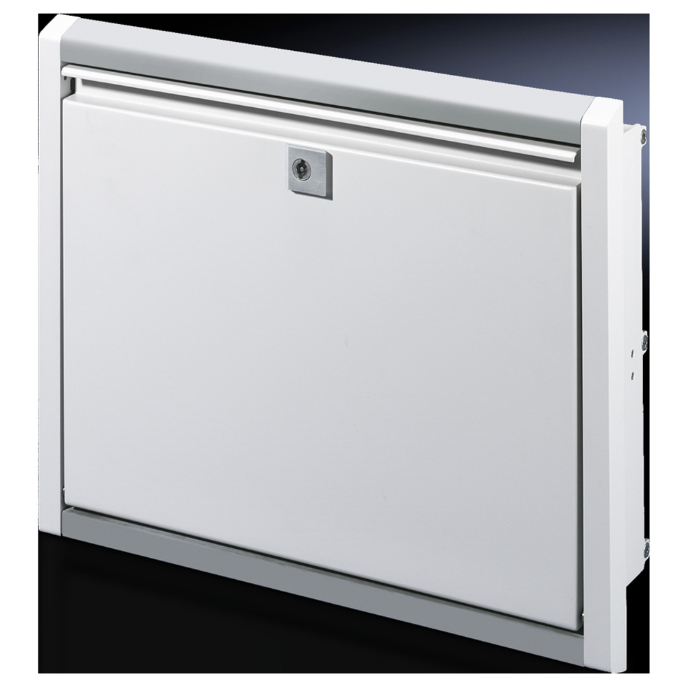 Rittal Klapptisch Stahlblech Licht-Gr, Serverschrank Zubehör, Grau - Image 3