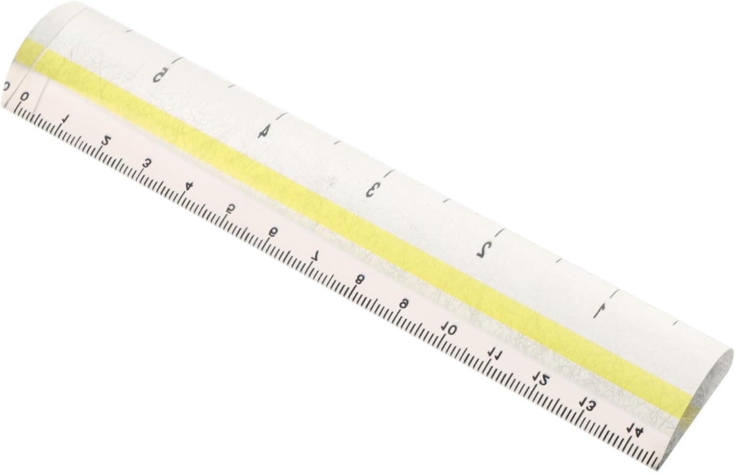 Guide de lecture transparent avec mini-loupe, règle et bandes de lecture, format compact