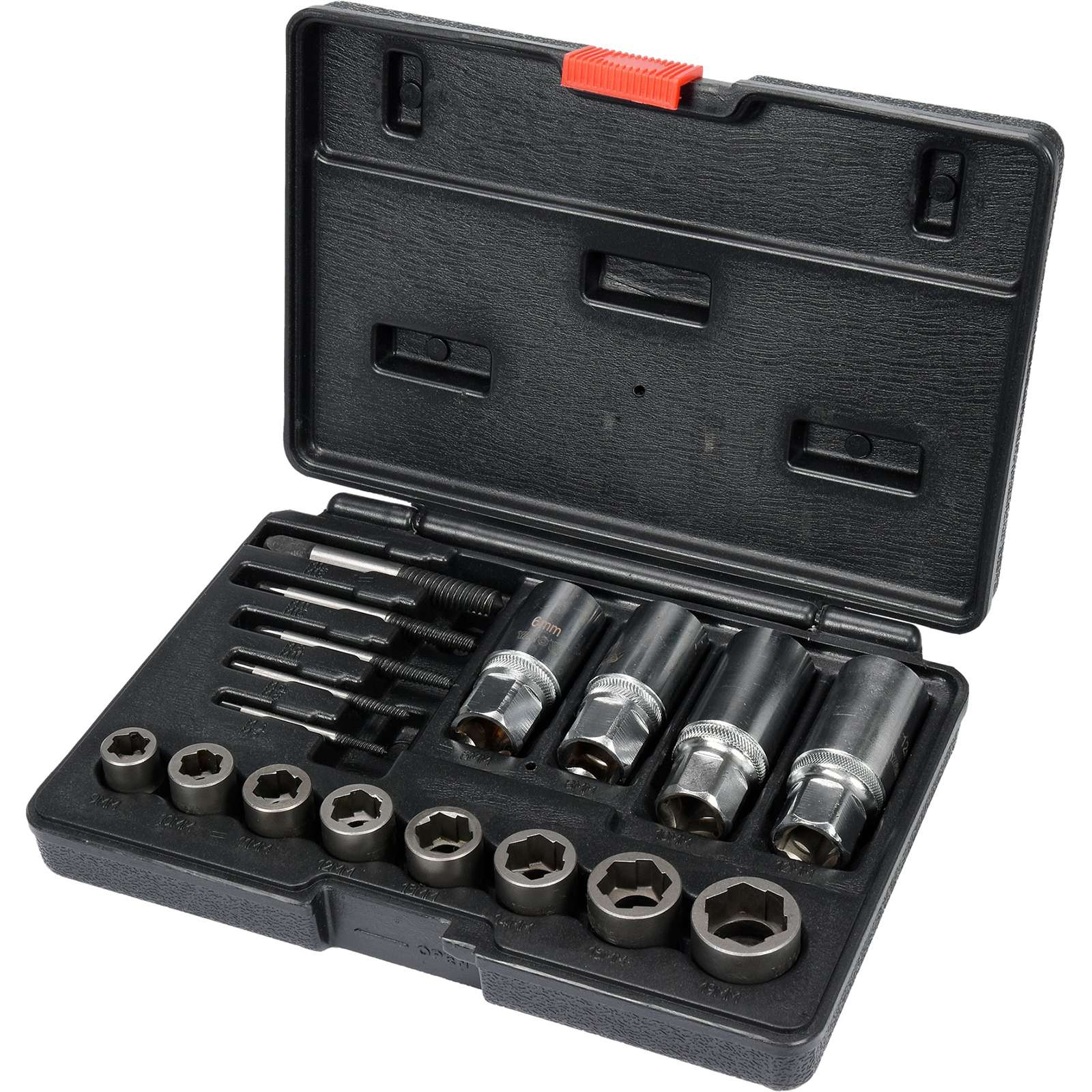 Yato Universelles Schraubenausdreher-Set, 17-Teilig, Yt-06033,