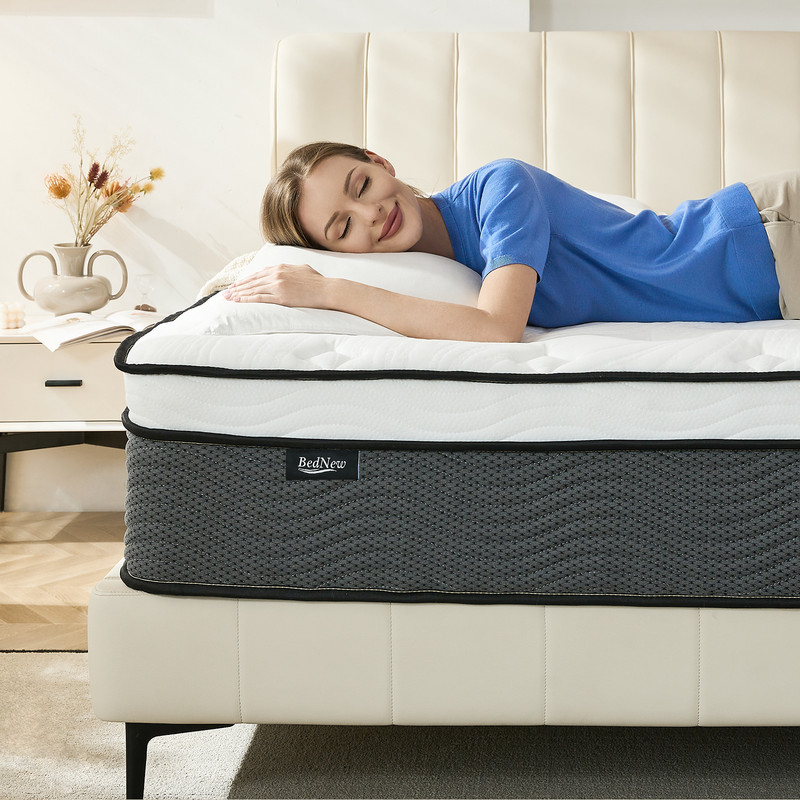 Matelas 140 X 200 Cm - Matras À Ressort H3 Hauteur 31 Cm - Matras À