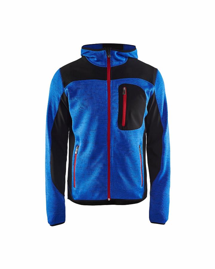 Blaklader Damen Blau Hoodie - Bild 4