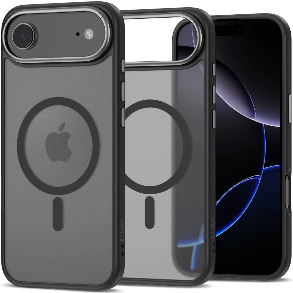 Oem Tech-Protect Magedge Magsafe Hülle Für Iphone 17 Air – Mattschwarz