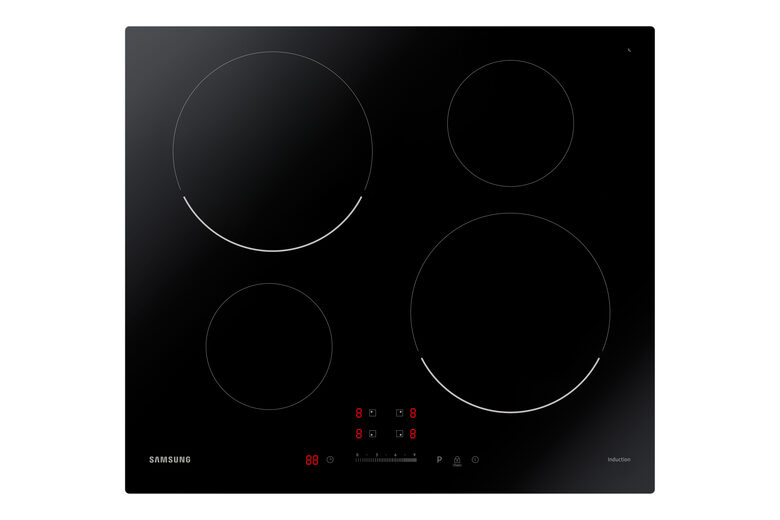 Samsung - Nz64t3707ak Nero Da Incasso 60 Cm Piano Cottura A Induzione 4 Fornello(i)