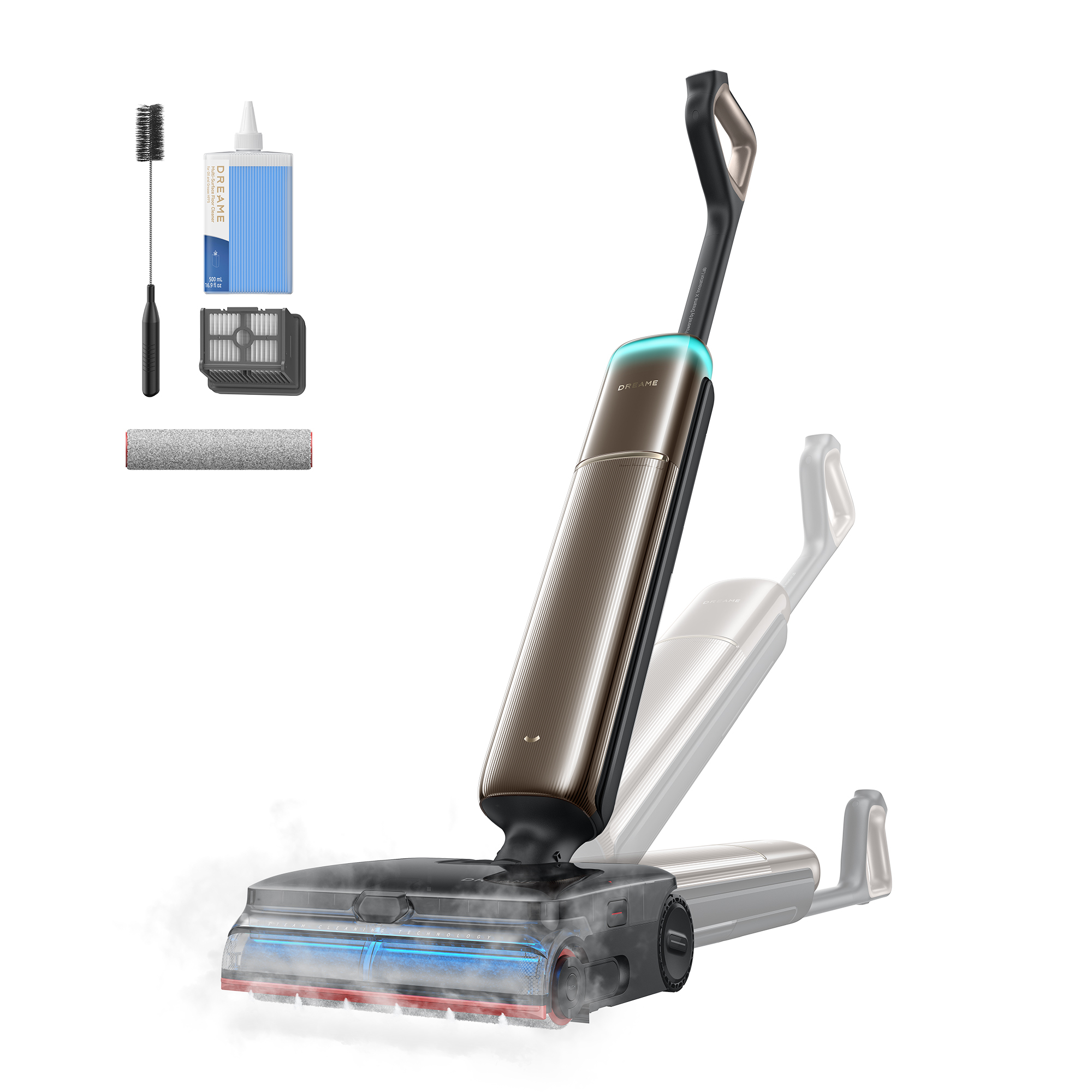 Dreame Schwarz Nass-Trocken-Sauger "T16 Pro Steam" 420 W Dampfreinigung von Baur - Image 3