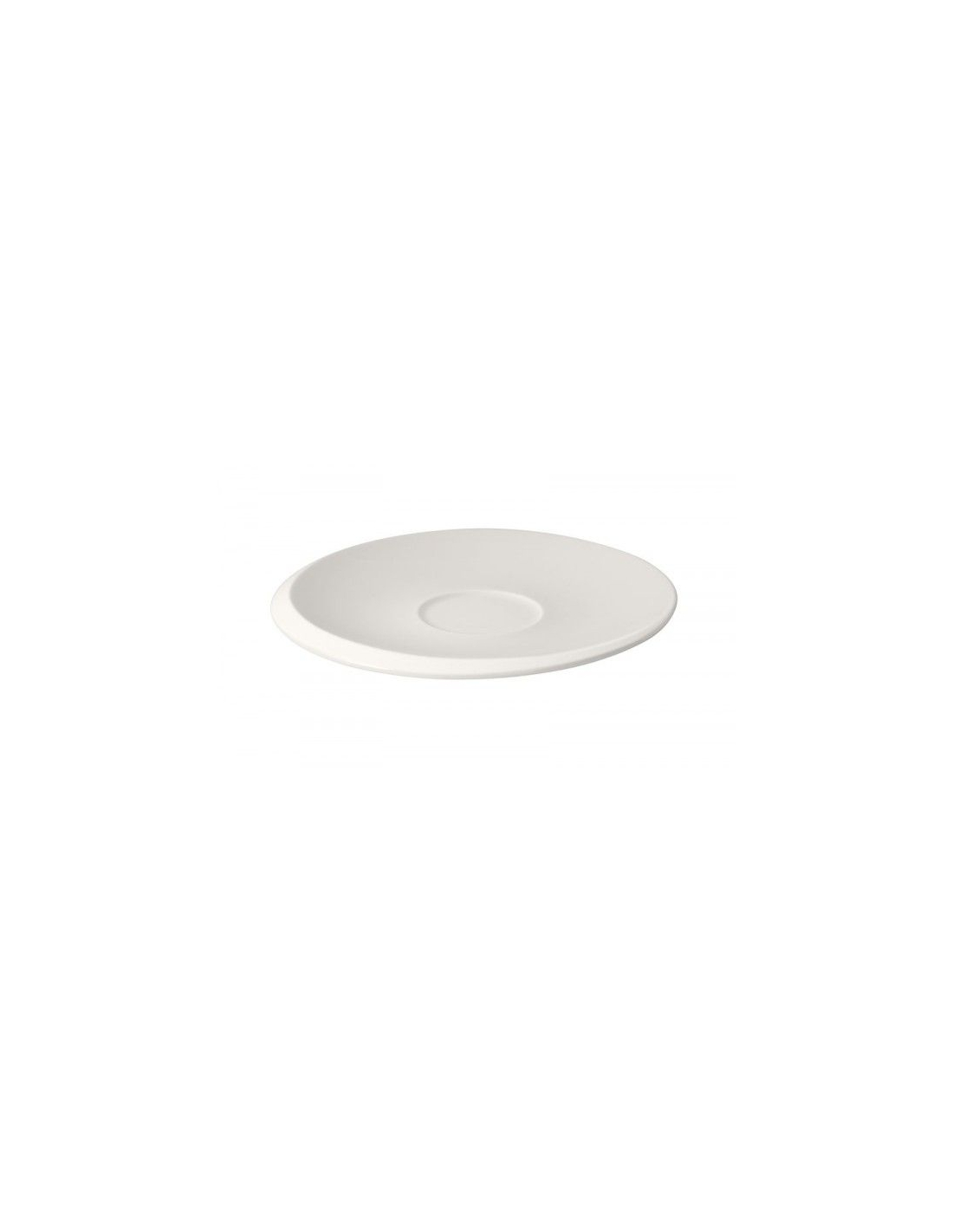 Villeroy & Boch Untertasse "Kaffeeuntertasse NewMoon 17 cm 6er Set weiß"
