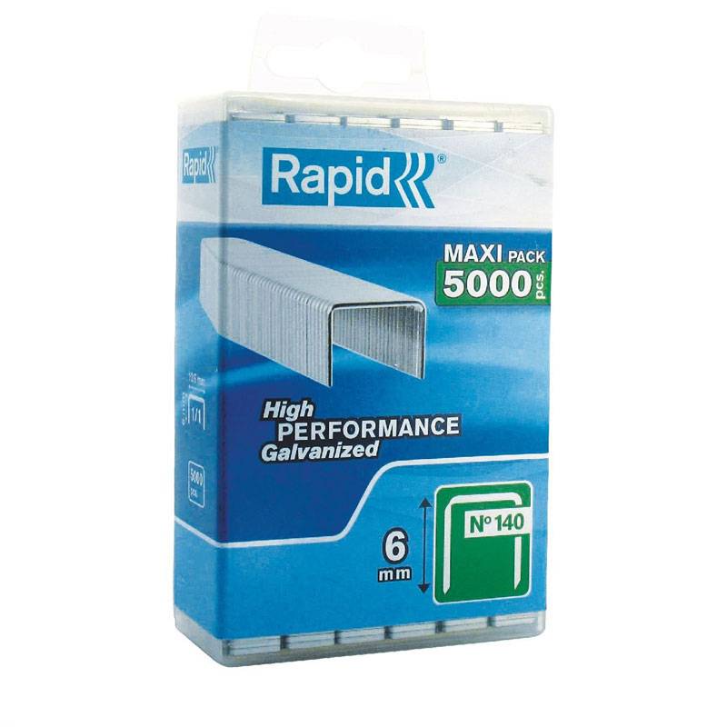 Rapid Heftklammer Typ 140 / 6 Mm 5.000 Stck.
