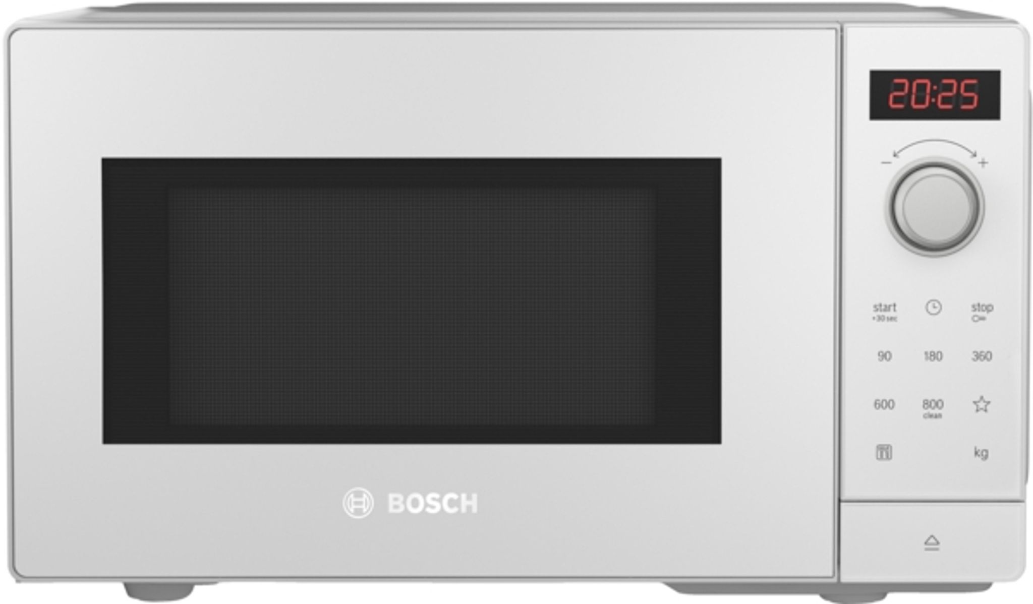 Bosch Serie 2 FFL023MW0, Arbeitsplatte, Solo-Mikrowelle, 20 l, 800 W, Eingebautes Display, LED - Image 4