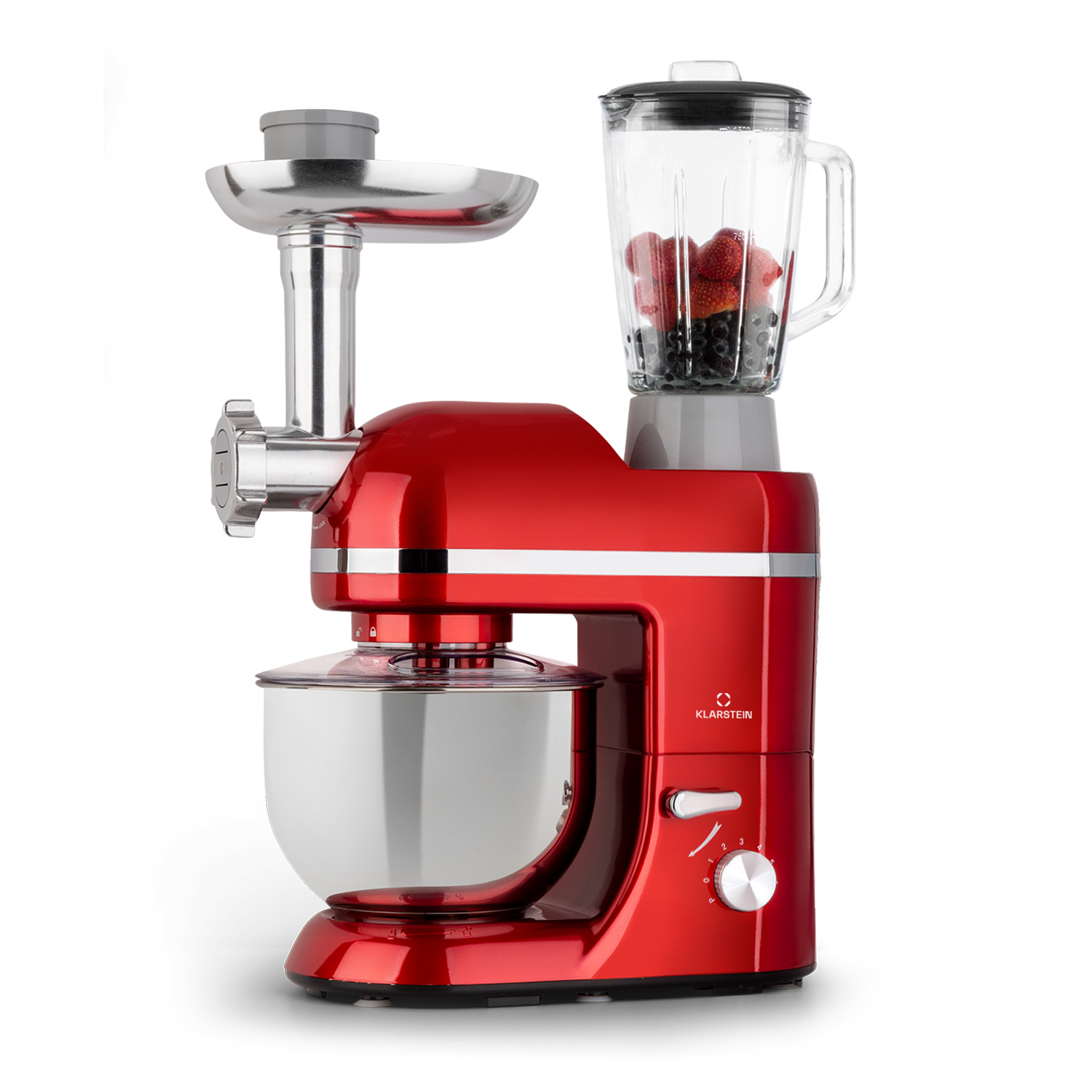 Klarstein Robot Da Cucina Lucia Elegance Frullatore Tritacarne 1800...