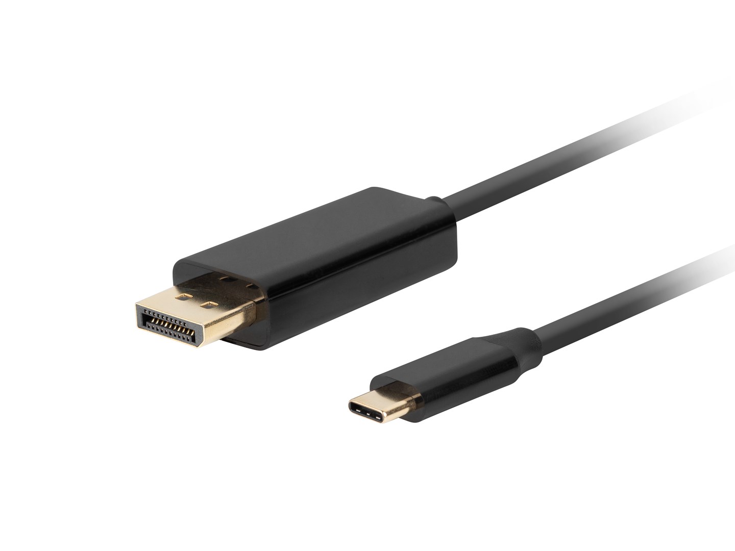 USB-C(M)-DISPLAYPORT(M) KABEL 1.8M 4K 60HZ CA-CMDP-10CU-0018-BK - Bild 5