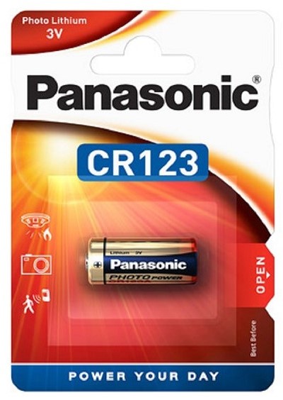 Panasonic Doré Batterie Cr123 - Image 4