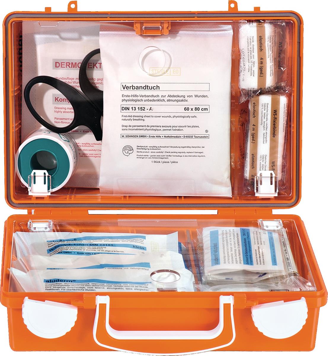 Söhngen Orange Erste Hilfe Koffer Kl.quick-Cd B260xh170xt110ca.mm 3001125 - Bild 5