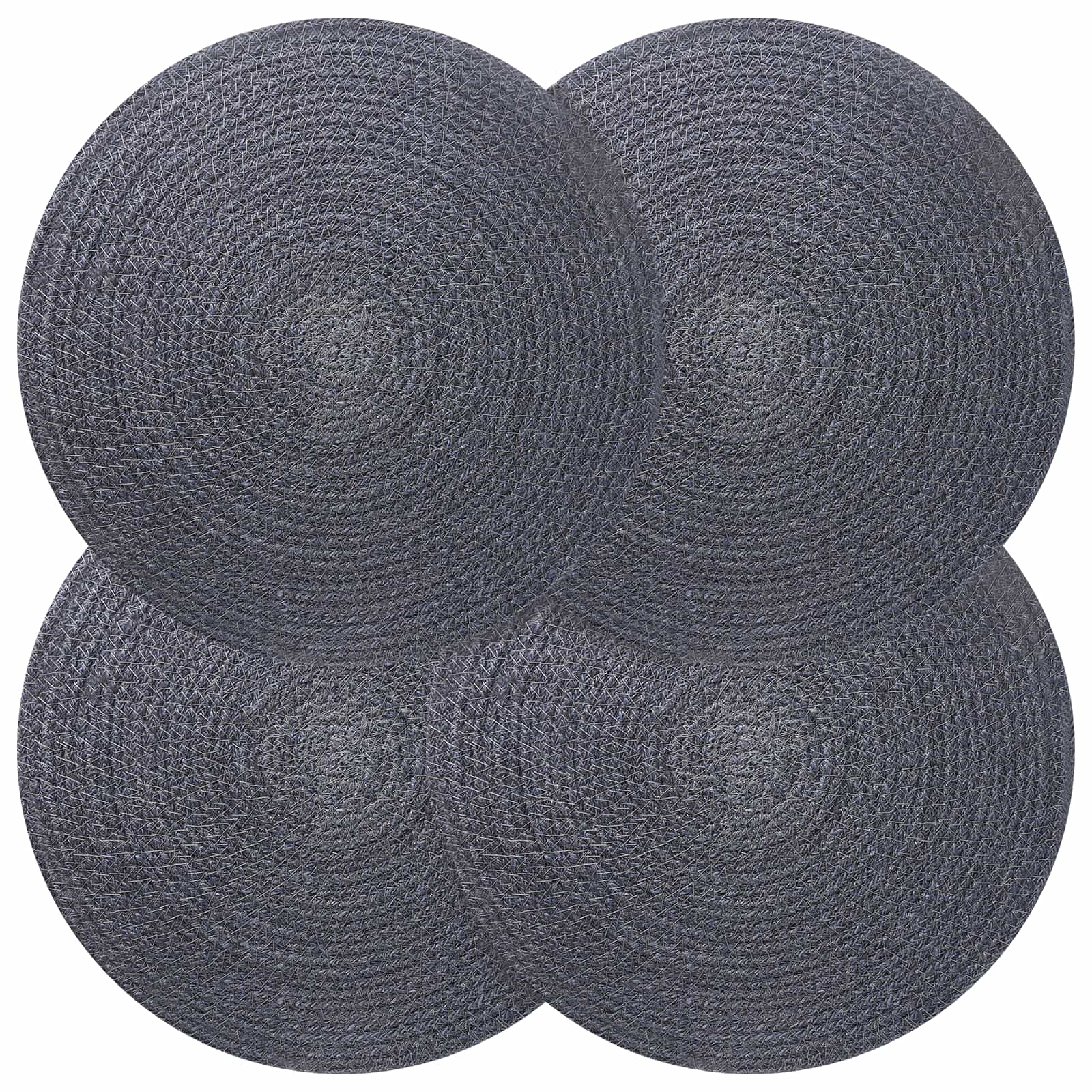 Vidaxl Grau Untersetzer, Wohnkultur (4X) - Image 2
