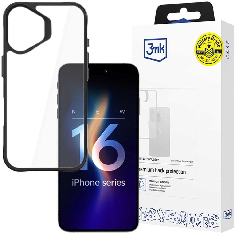 Oem Apple Iphone 16 - 3Mk Satin Armor Case+